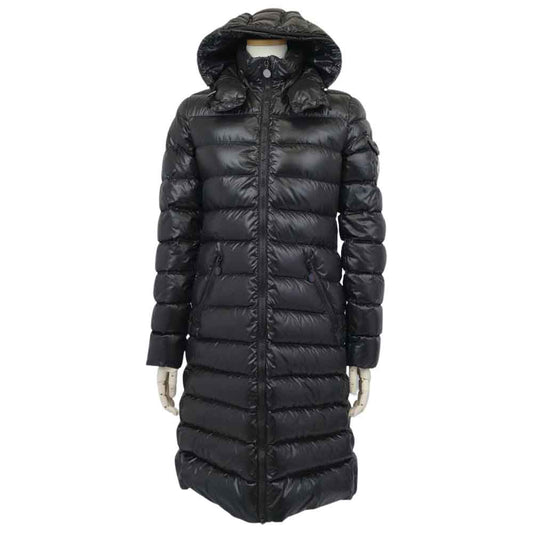 MONCLER モンクレール MOKA モカ フード付き ダウンコート ブラック系【中古】