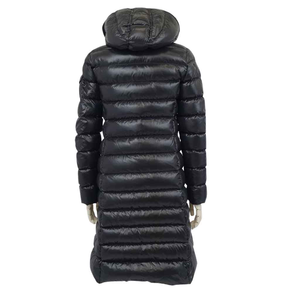 MONCLER モンクレール MOKA モカ フード付き ダウンコート ブラック系【中古】