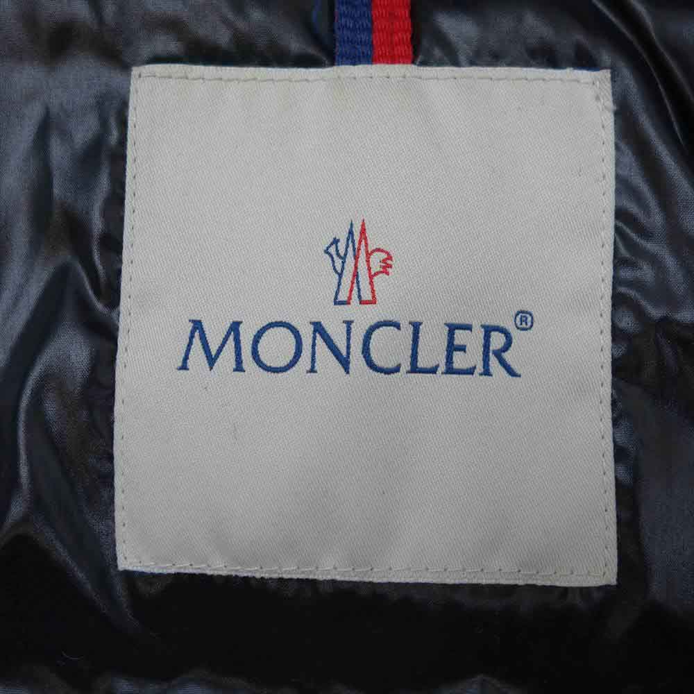 MONCLER モンクレール MOKA モカ フード付き ダウンコート ブラック系【中古】