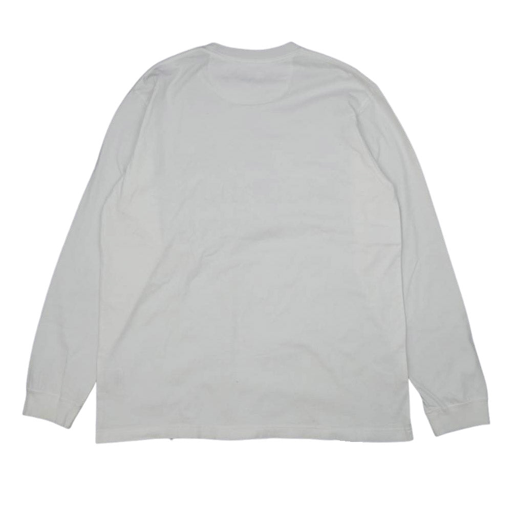 WHITE MOUNTAINEERING ホワイトマウンテニアリング WM2171539 LOGO MOUNTAIN L/S T-SHIRT ロゴ マウンテン Tシャツ 長袖 ホワイト系 2【美品】【中古】