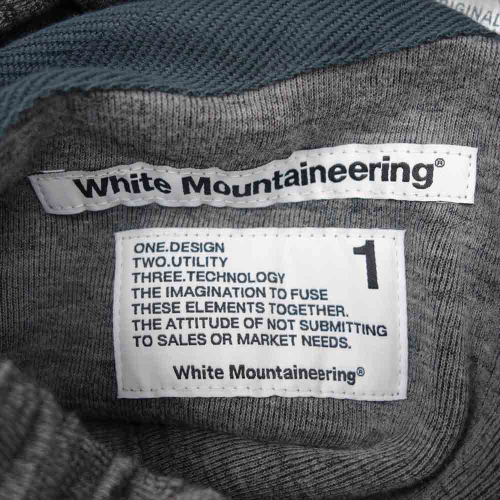 WHITE MOUNTAINEERING ホワイトマウンテニアリング WM2171412 × GRAMICCI グラミチ JERSEY SAROUEL PANTS ジャージー サルエル パンツ グレー系 1【新古品】【未使用】【中古】