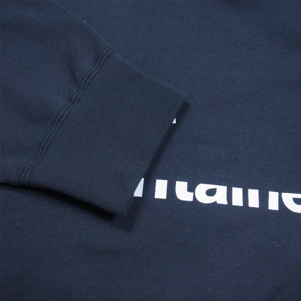 WHITE MOUNTAINEERING ホワイトマウンテニアリング WM2173511 WM LOGO HALF PRINTED HOODIE ロゴ ハーフ プリンテッド フーディー パーカー チャコール系 1【極上美品】【中古】