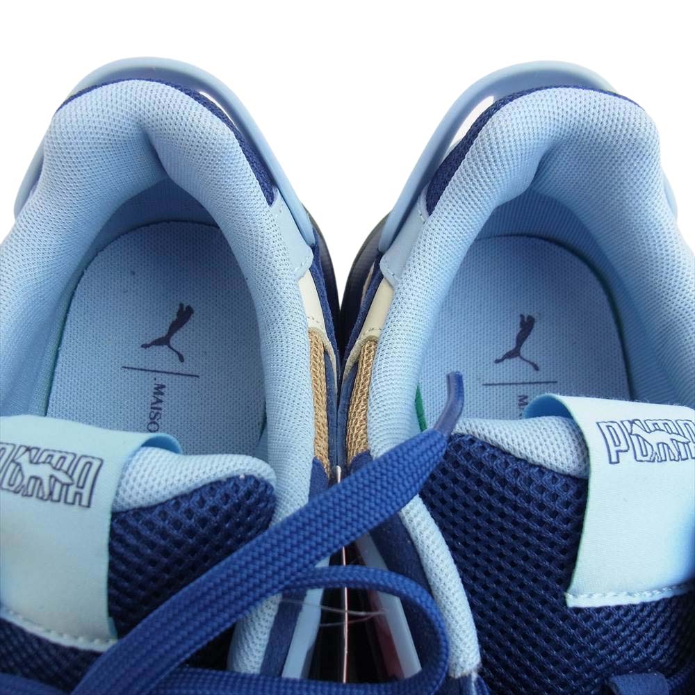 MAISON KITSUNE メゾンキツネ 381268-01 × PUMA プーマ MIRAGE SPORT KITSUNE ミラージュ スポーツ スニーカー ブルー系 26cm【新古品】【未使用】【中古】