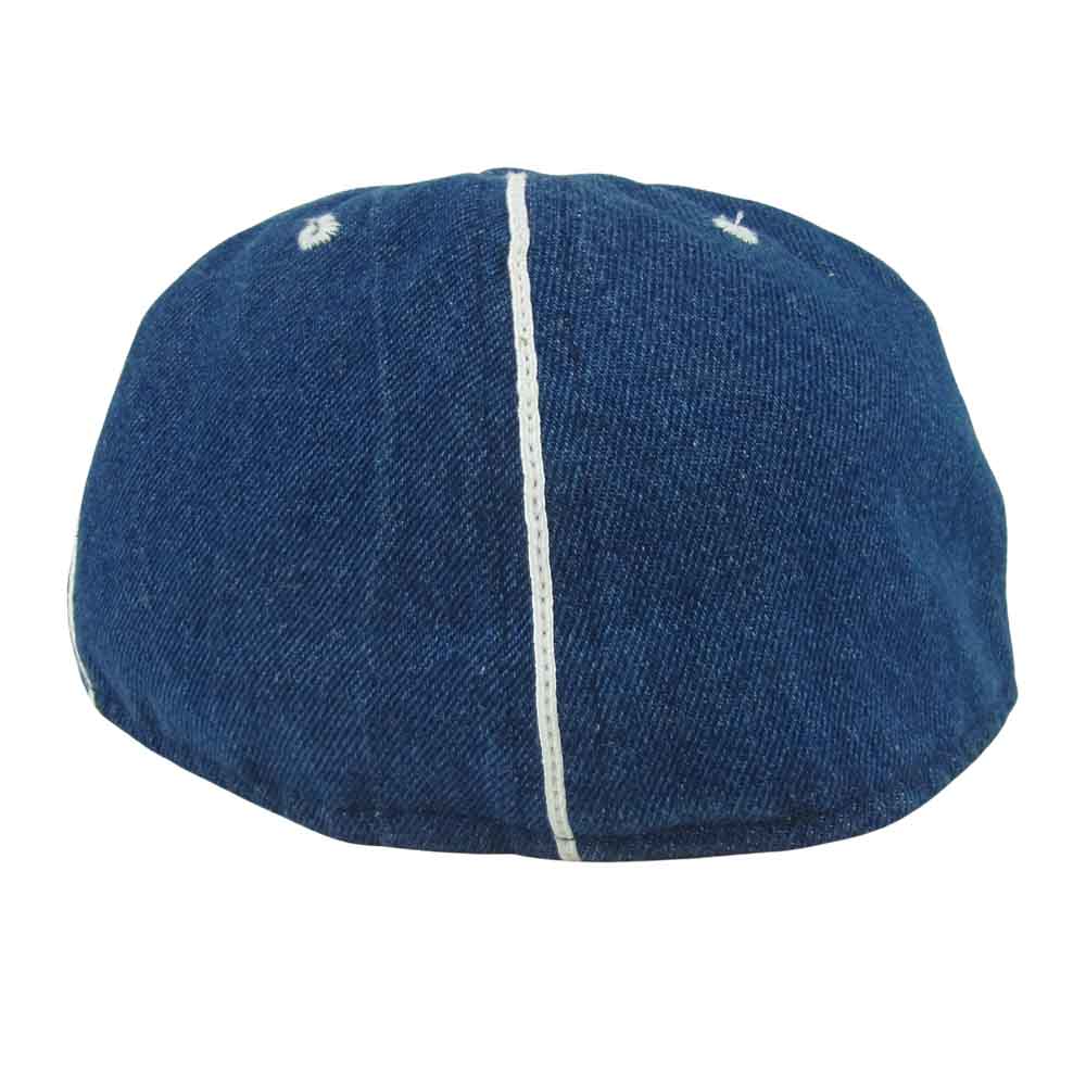 ユニバーサルプロダクツ EBBETS FIELD エベッツフィールド CAP キャップ 帽子 インディゴブルー系 7.5【中古】