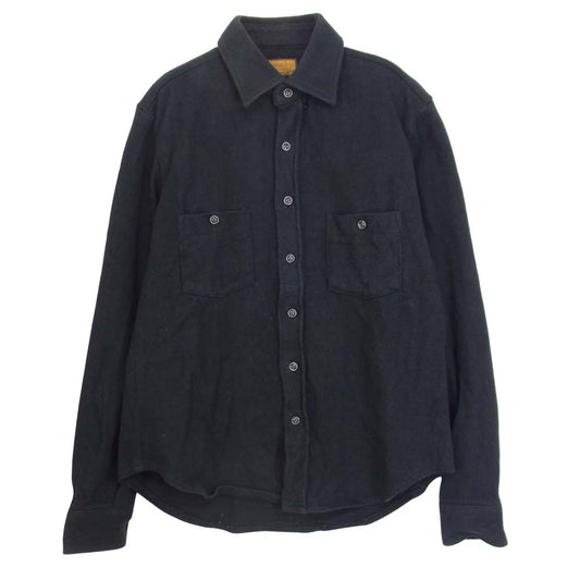 ブラウンバイツータックス ヘビーコットン シャツ ブラック系 M【中古】