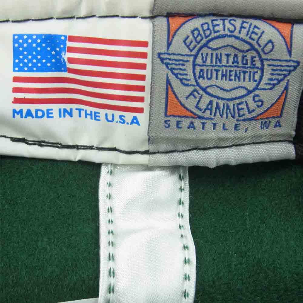 ユニバーサルプロダクツ EBBETS FIELD エベッツフィールド CAP キャップ 帽子 グリーン系 7.5【中古】