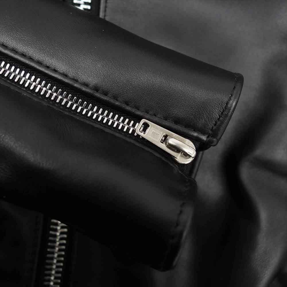 Lewis Leathers ルイスレザー 402T LIGHTNING TIGHT FIT ライトニング タイト フィット ライダーズ ジャケット ブラック系 36【美品】【中古】