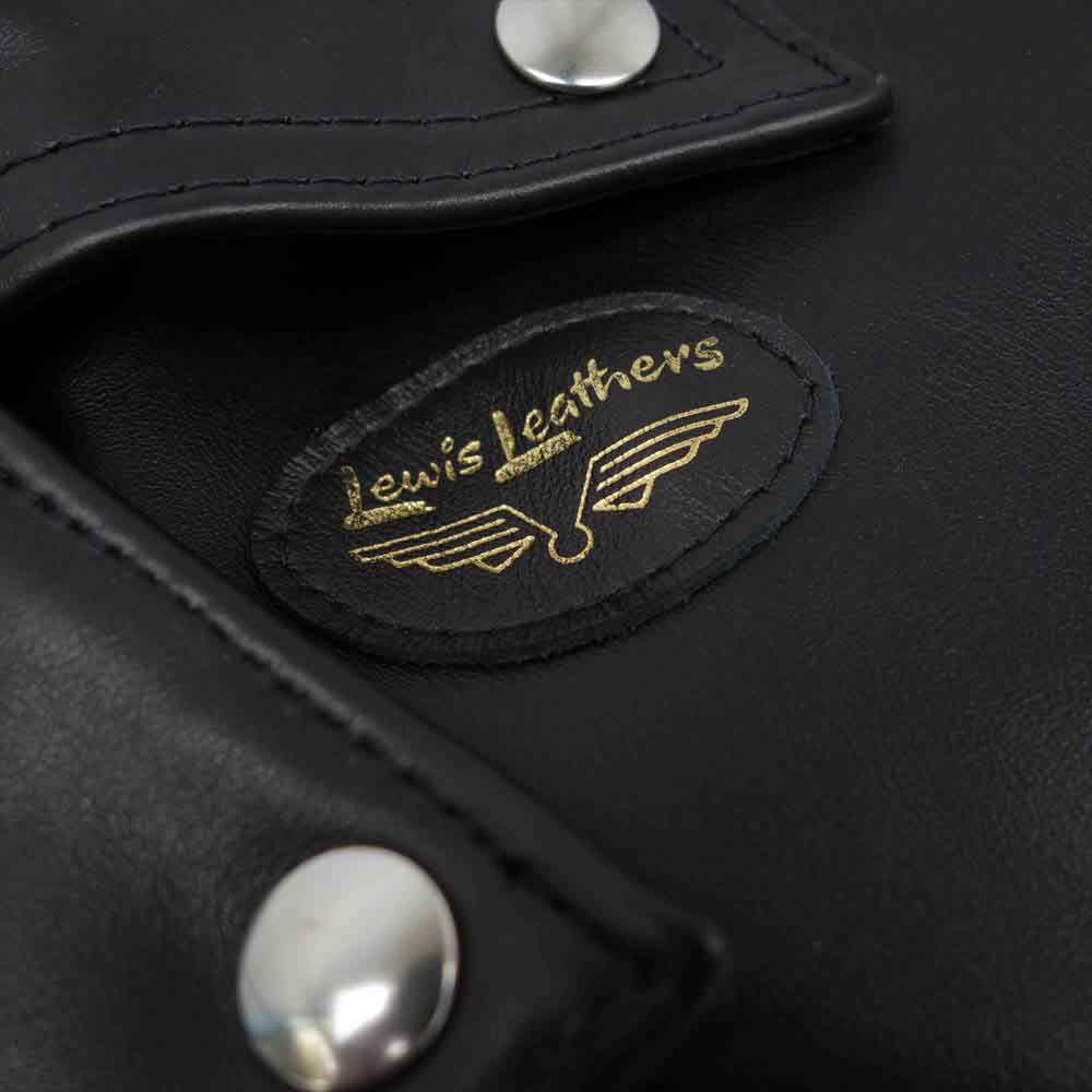 Lewis Leathers ルイスレザー 402T LIGHTNING TIGHT FIT ライトニング タイト フィット ライダーズ ジャケット ブラック系 36【美品】【中古】