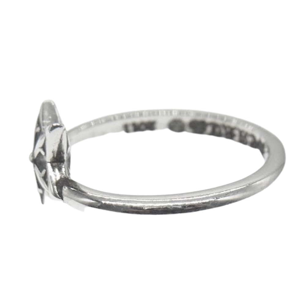 CHROME HEARTS クロムハーツ（原本無） BUBBLGM STAR バブルガム スター リング シルバー系 4号【中古】
