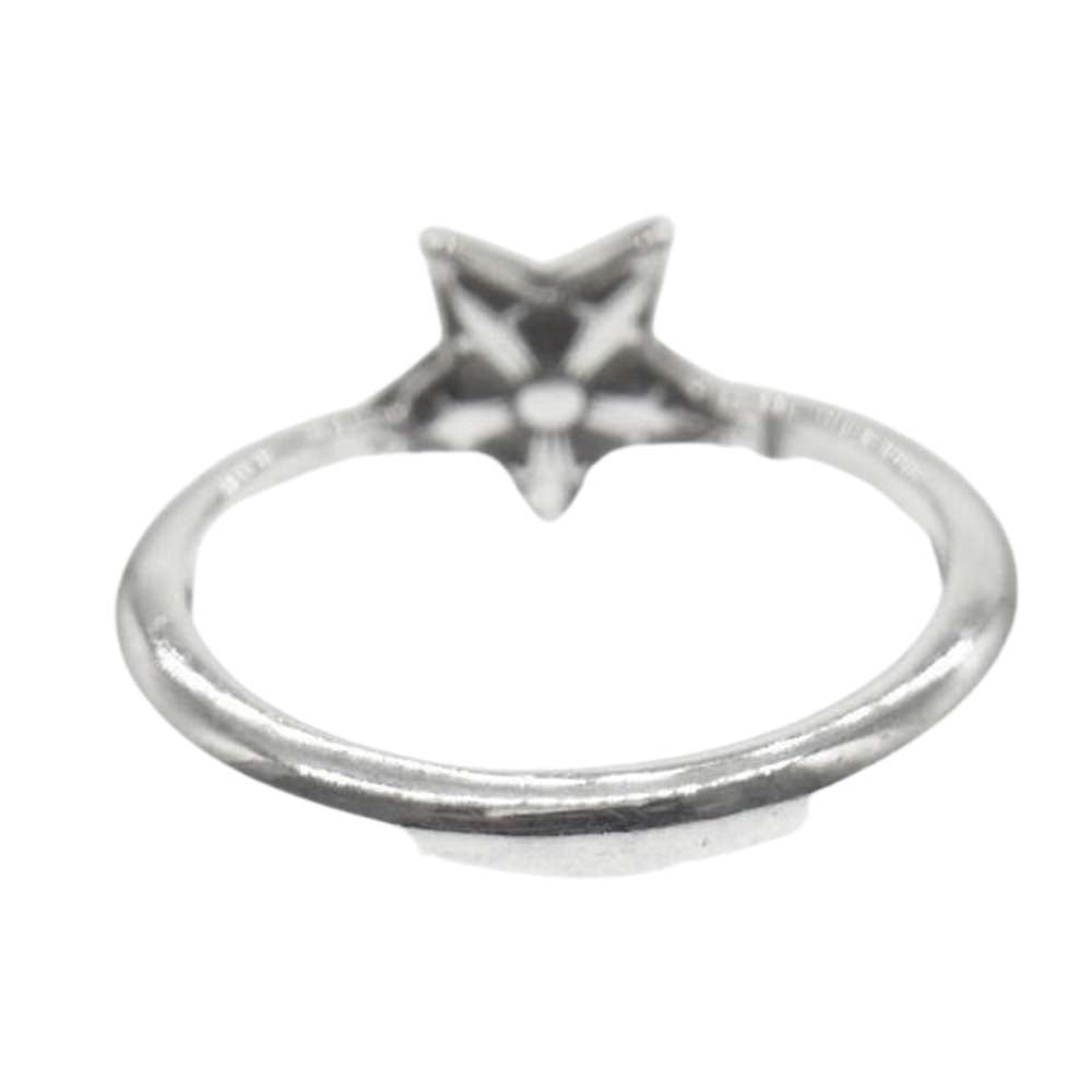 CHROME HEARTS クロムハーツ（原本無） BUBBLGM STAR バブルガム スター リング シルバー系 4号【中古】
