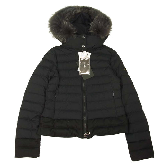 TATRAS タトラス 20AW LTKE20A4164-D VARENA ヴァレナ ダウン ショート ファー ジャケット ブラック系 2【極上美品】【中古】