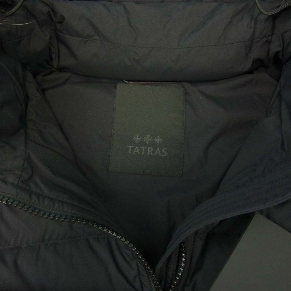 TATRAS タトラス 20AW LTKE20A4164-D VARENA ヴァレナ ダウン ショート ファー ジャケット ブラック系 2【極上美品】【中古】