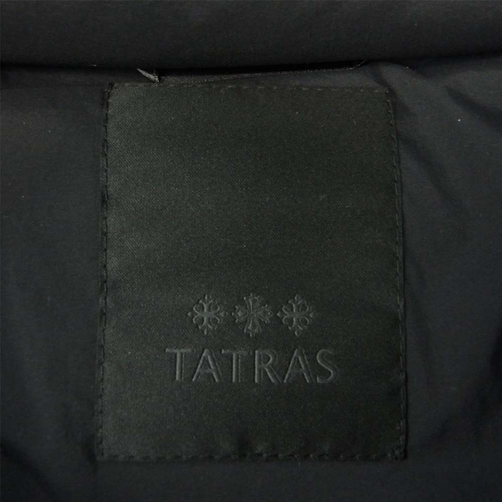 TATRAS タトラス 20AW LTKE20A4164-D VARENA ヴァレナ ダウン ショート ファー ジャケット ブラック系 2【極上美品】【中古】