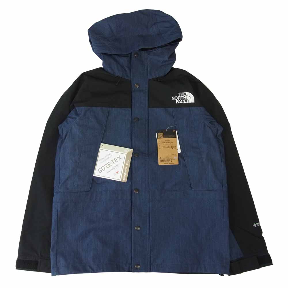THE NORTH FACE ノースフェイス NP12032 MOUNTAIN LIGHT DENIM JACKET GORE-TEX マウンテン ライト デニム ジャケット ゴアテックス インディゴブルー系 M【新古品】【未使用】【中古】