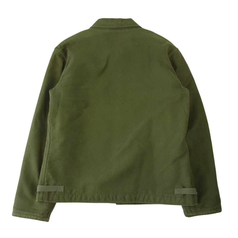 TENDERLOIN テンダーロイン T-2 DECK JACKET ピケ デッキ ジャケット カーキ系 L【中古】