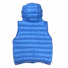 MONCLER モンクレール AMIENS アミアン フード付き ダウンベスト ライトブルー系 2【中古】