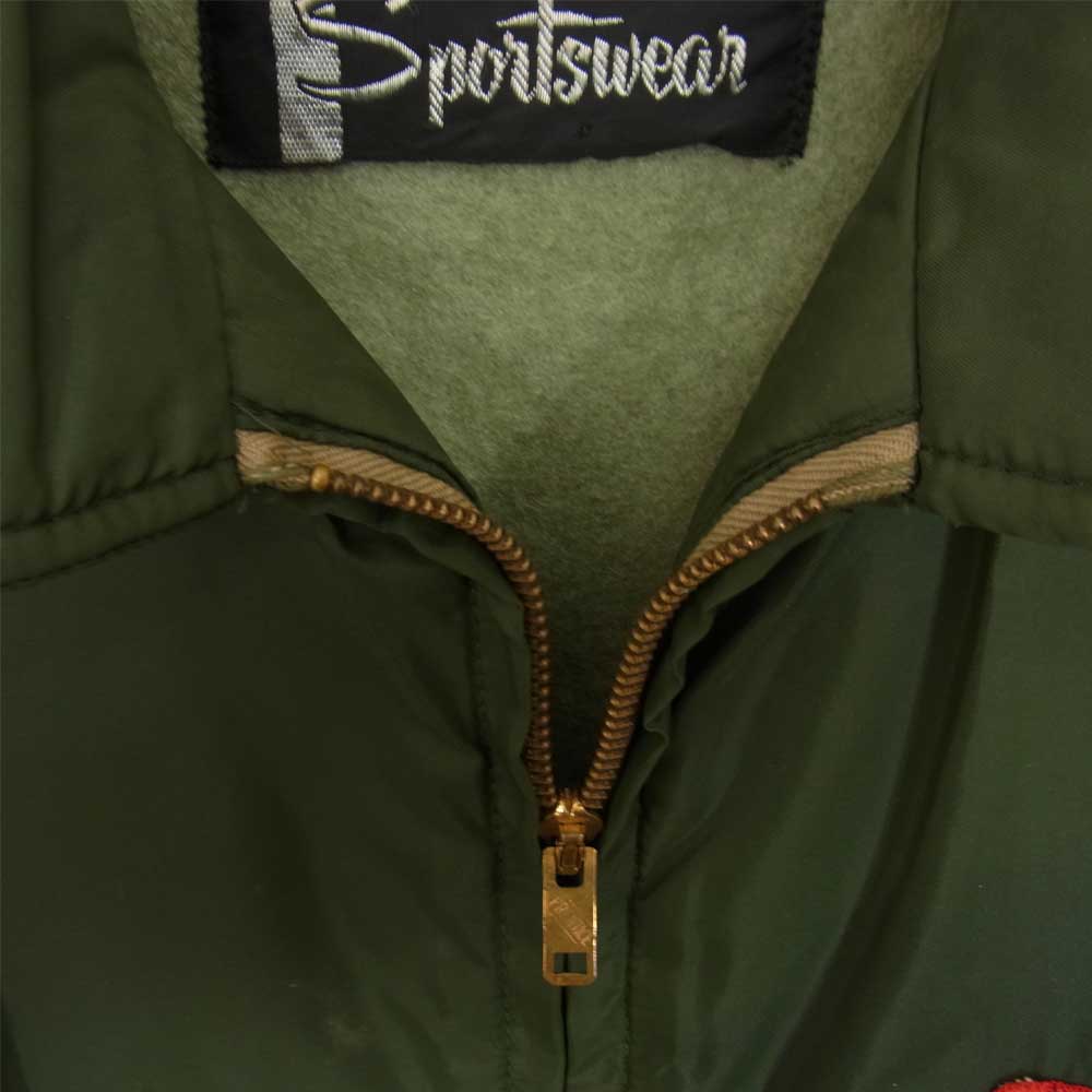 PRENTICEジップ ナイロン ジャケット カーキ系 M【中古】