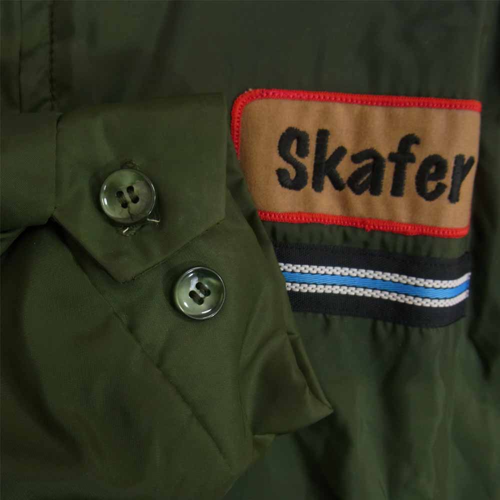 PRENTICEジップ ナイロン ジャケット カーキ系 M【中古】