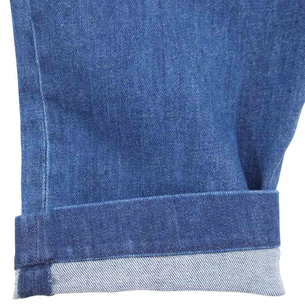 marka マーカ 18A-02PT01C CORDURA コーデュロラナイロン混 デニム スラックス パンツ インディゴブルー系 3【中古】