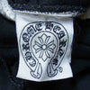 CHROME HEARTS クロムハーツ（原本無） FUCK YOU ホースシュープリント 裏サーマル プルオーバー パーカー ブラック系 M【中古】