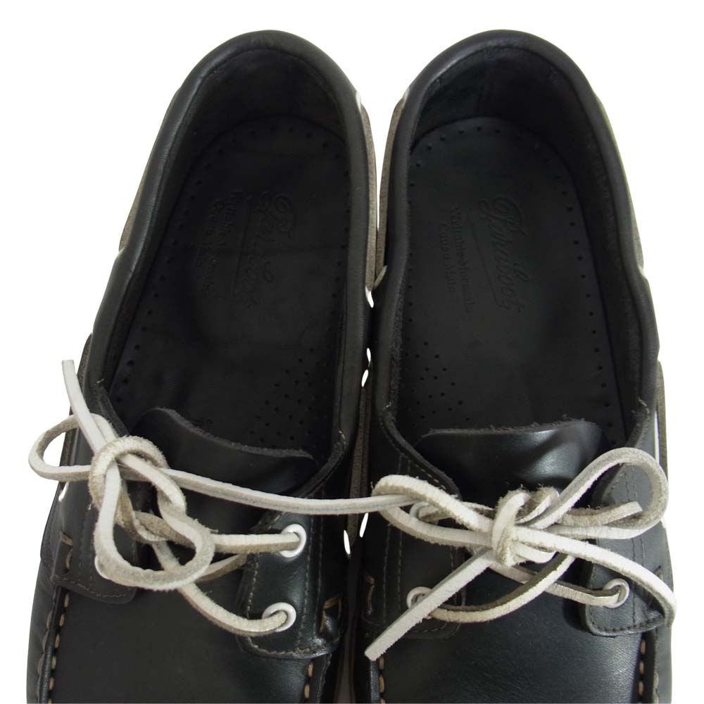Paraboot パラブーツ BARTH バース デッキシューズ ブラック系 9【中古】