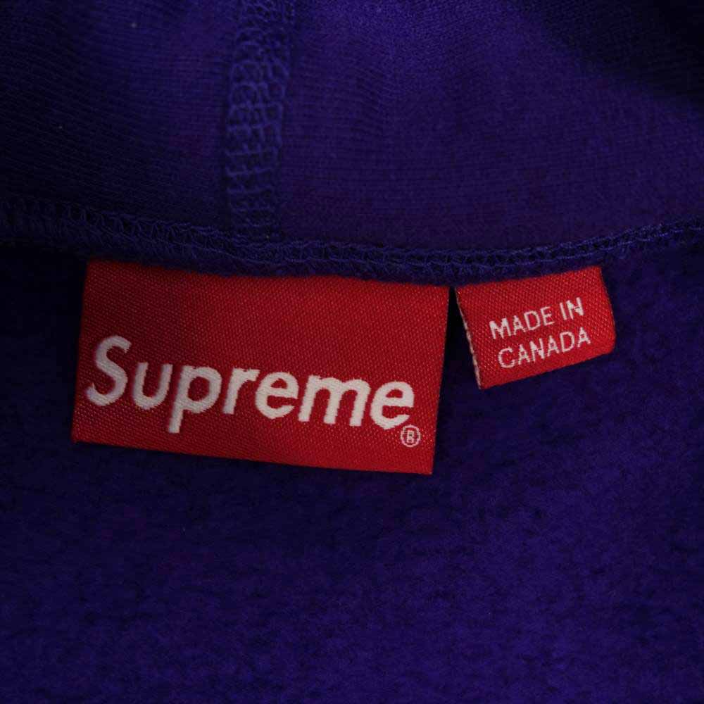 Supreme シュプリーム 20AW  Cross Box Logo Hooded Sweatshirt ボックス ロゴ フーデッド スウェット プルオーバー パーカー  パープル系 S【新古品】【未使用】【中古】