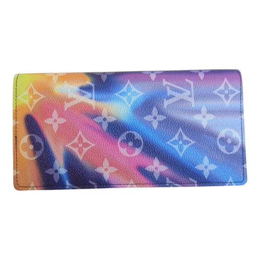 LOUIS VUITTON ルイ・ヴィトン M80957 ポルトフォイユ ブラザ モノグラム サンセット 長財布 マルチカラー系【新古品】【未使用】【中古】