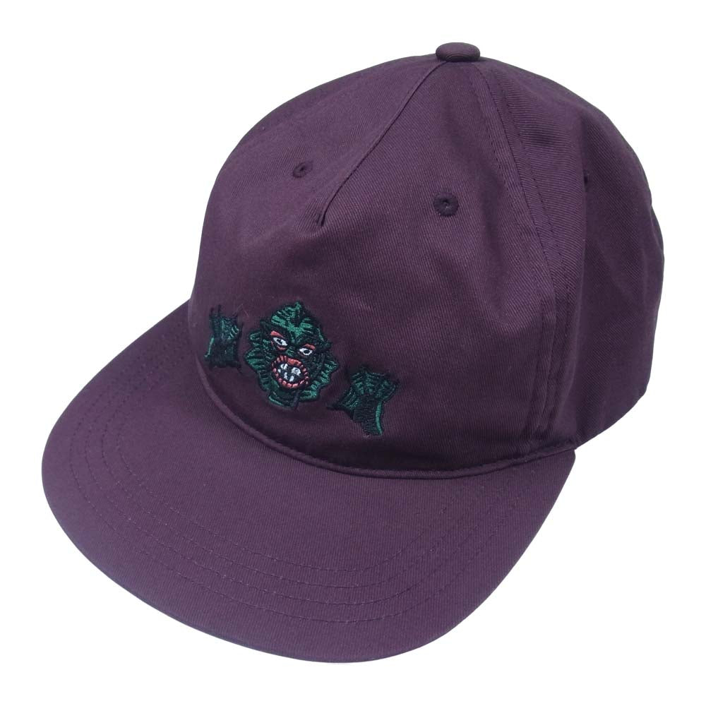 DESCENDANT ディセンダント 20SS 201HCDS-HT06 FISH CLUB MIAMI CAP フィッシュ クラブ マイアミ キャップ バーガンディ F【極上美品】【中古】