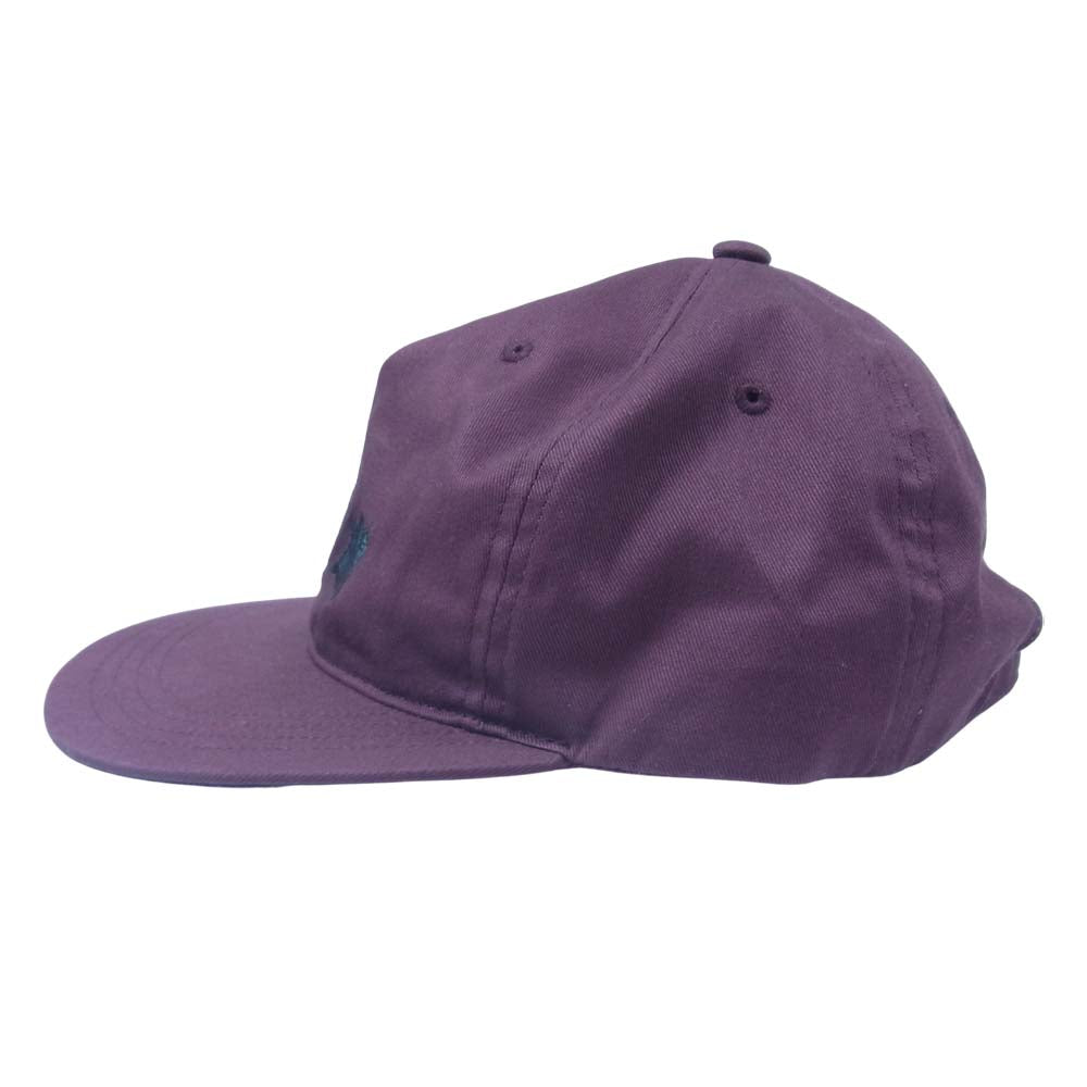 DESCENDANT ディセンダント 20SS 201HCDS-HT06 FISH CLUB MIAMI CAP フィッシュ クラブ マイアミ キャップ バーガンディ F【極上美品】【中古】