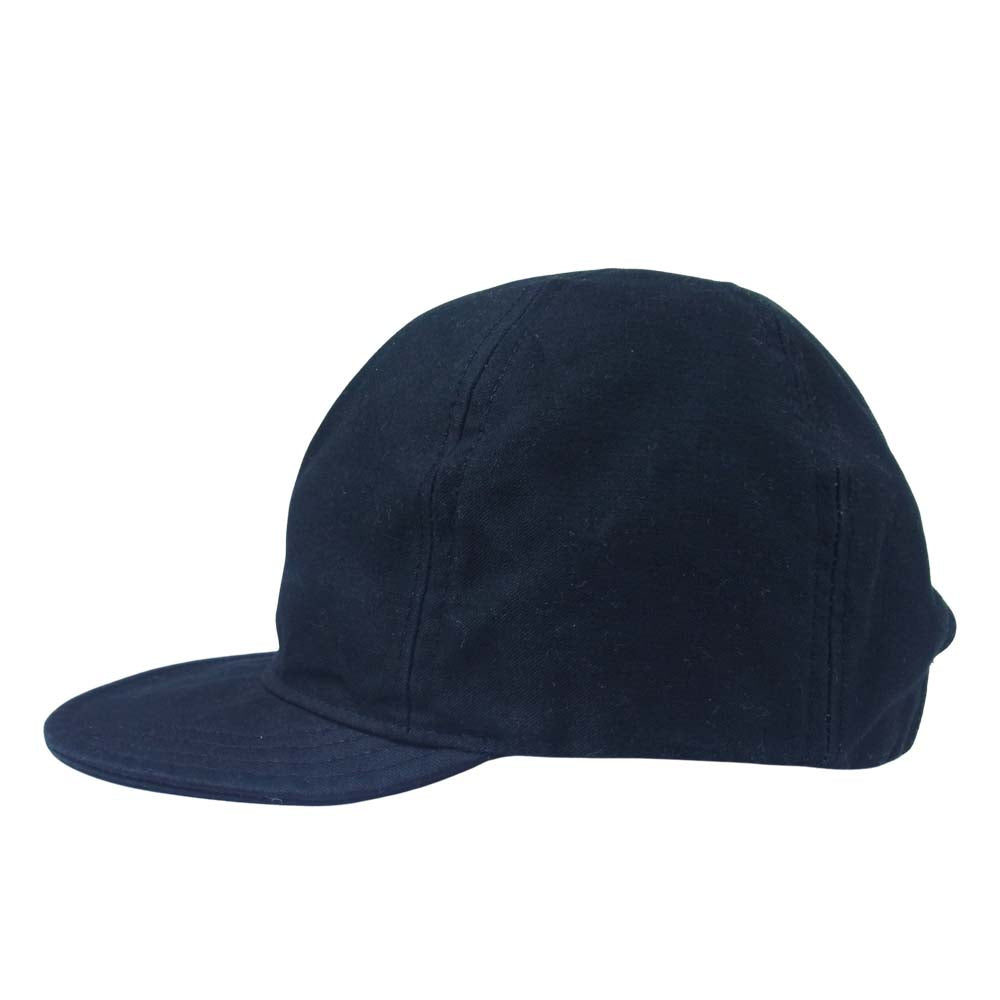 DESCENDANT ディセンダント 20SS 201HCDS-HT04 D-61M SATIN CAP サテン キャップ ブラック系 F【極上美品】【中古】