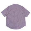 DESCENDANT ディセンダント 20SS 201WVDS-SHM06 HYANNIS B.D SS SHIRT ボタンダウン 半袖 チェック シャツ バーガンディ 2【極上美品】【中古】