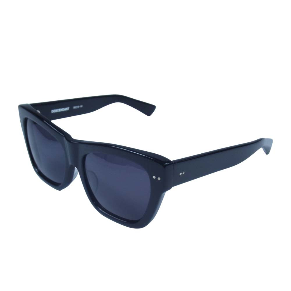 DESCENDANT ディセンダント 19AW 192BCDS-AC01 DAISY SUNGLASSES デイジー サングラス ブラック系 56□18-141【極上美品】【中古】