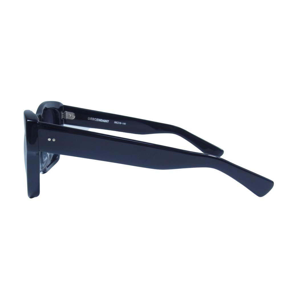DESCENDANT ディセンダント 19AW 192BCDS-AC01 DAISY SUNGLASSES デイジー サングラス ブラック系 56□18-141【極上美品】【中古】