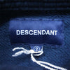 DESCENDANT ディセンダント 19SS 191ATDS-CSM33 VOIL HENLEY NECK SWEATSHIRT ヘンリーネック スウェット トレーナー ネイビー系 M【新古品】【未使用】【中古】