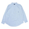 DESCENDANT ディセンダント 21AW 212BRDS-SHM03 KENNEDY'S OXFORD STRIPE B.D. LS SHIRT ケネディーズ オックスフォード ストライプ ボタンダウン 長袖 シャツ グレー系 2【極上美品】【中古】