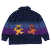 DESCENDANT ディセンダント 19AW 192MADS-KNM02 FESTIVAL COWICHAN KNIT グレイトフルデッド フェスティバル カウチン ニット ネイビー系 2【新古品】【未使用】【中古】