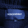 DESCENDANT ディセンダント 19AW 192MADS-KNM02 FESTIVAL COWICHAN KNIT グレイトフルデッド フェスティバル カウチン ニット ネイビー系 2【新古品】【未使用】【中古】