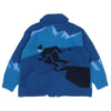 DESCENDANT ディセンダント 20AW 202MADS-KNM01 SKI COWICHAN KNIT スキー カウチン ニット ブルー系 2【新古品】【未使用】【中古】