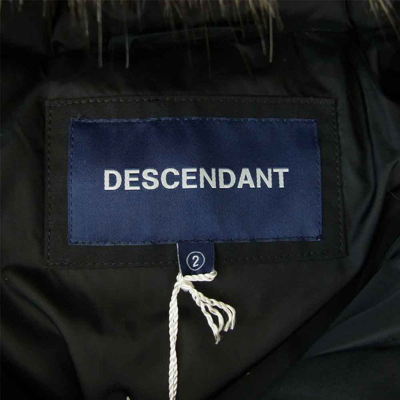 DESCENDANT ディセンダント 18AW 182TQDS-JKM02 FROID PRIMALOFT JACKET フロイド プリマロフト  ジャケット ブラック系 2【新古品】【未使用】【中古】