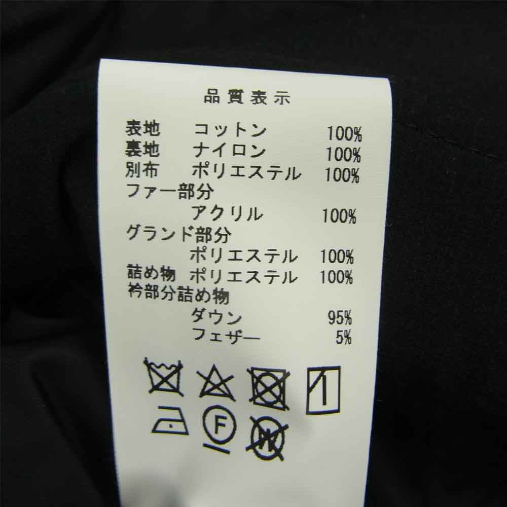 DESCENDANT ディセンダント 18AW 182TQDS-JKM02 FROID PRIMALOFT JACKET フロイド プリマロフト ジャケット ブラック系 2【新古品】【未使用】【中古】