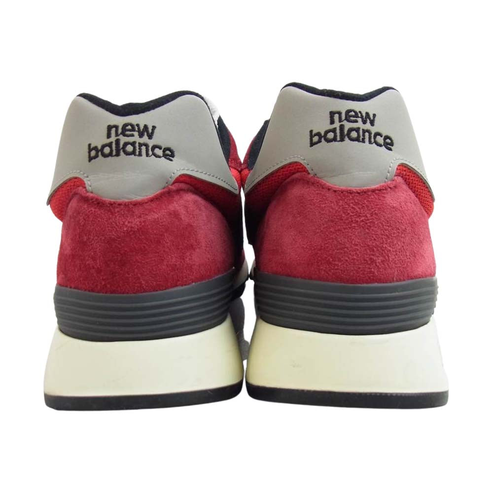 NEW BALANCE ニューバランス M1300MO USA製 スエード スニーカー レッド系 27.5cm【新古品】【未使用】【中古】