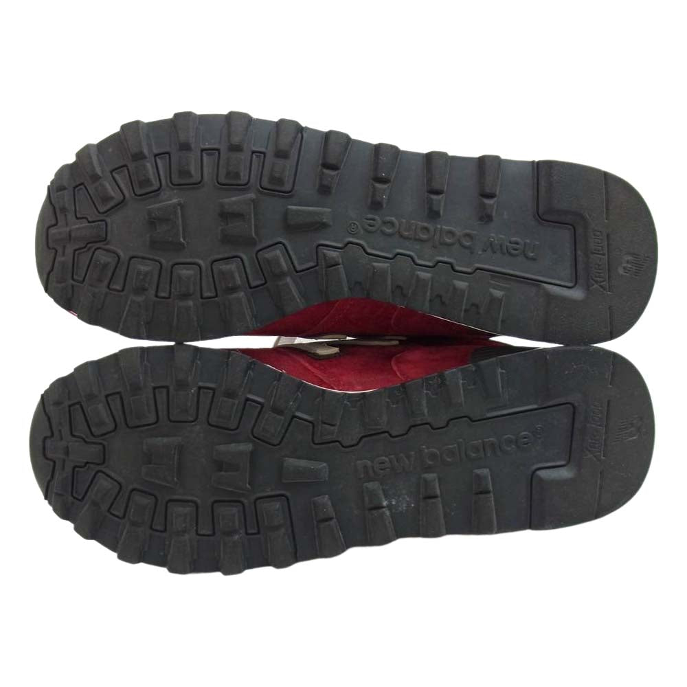 NEW BALANCE ニューバランス M1300MO USA製 スエード スニーカー レッド系 27.5cm【新古品】【未使用】【中古】