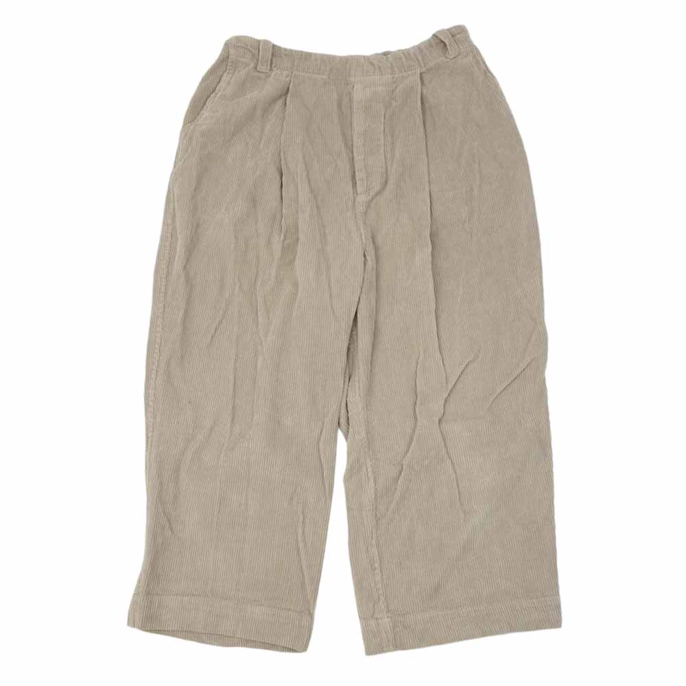 バディ―ヤ コーデュロイ オーバーサイズ コート パンツ セットアップ ベージュ系【中古】