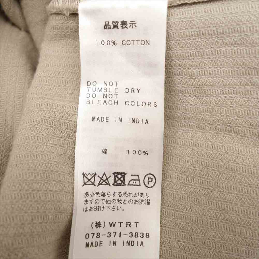 バディ―ヤ コーデュロイ オーバーサイズ コート パンツ セットアップ ベージュ系【中古】