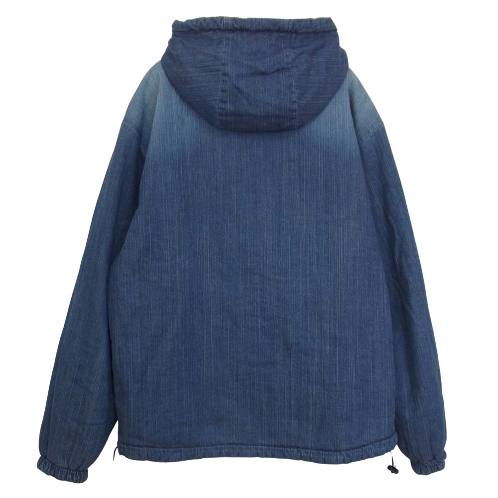 BROWN by 2-tacs × WILD THINGS リバーシブル デニム プリマロフト ジャケット インディゴブルー系 M【中古】