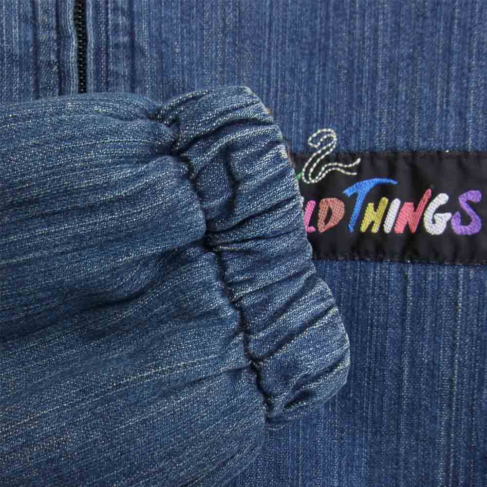 2-tacs × WILD THINGSデニムプリマロフトリバーシブルジャケット WILDTHINGS 2-tacs デニム プリマロフト ジャケット S リバーシブル