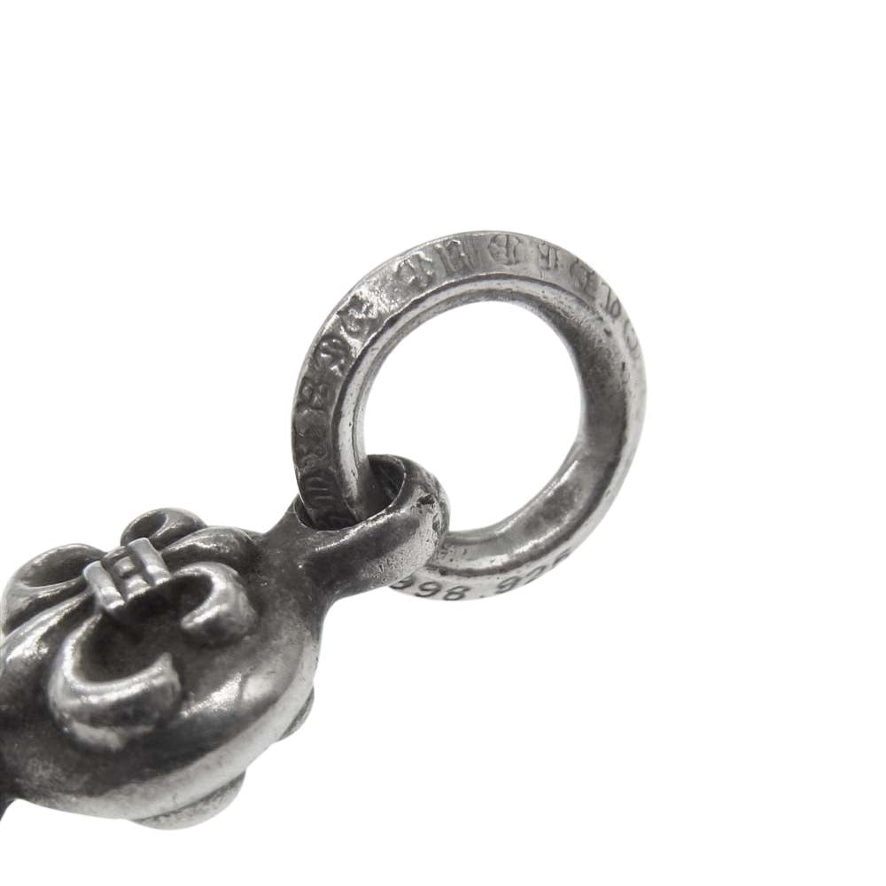 CHROME HEARTS クロムハーツ（原本有） 1 BALL BS BS FLEUR ワンボール フレア ペンダントトップ シルバー系【中古】