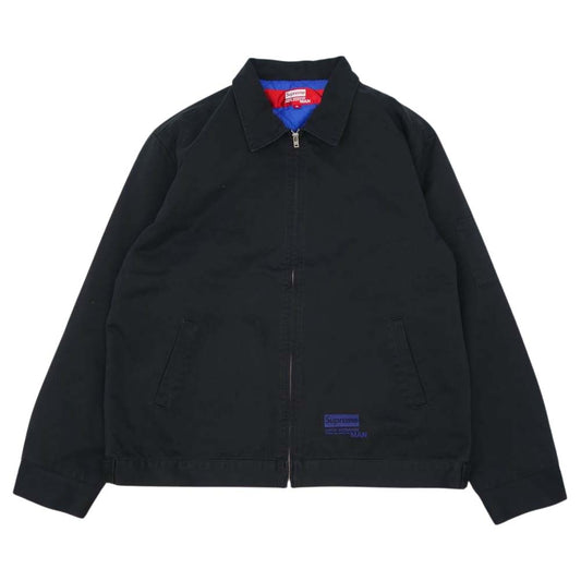 Supreme シュプリーム 21AW Junya Watanabe Printed Work Jacket COMME des GARCONS ジュンヤ ワタナベ コム デ ギャルソン プリント ワーク ジャケット ブラック系 XL【新古品】【未使用】【中古】