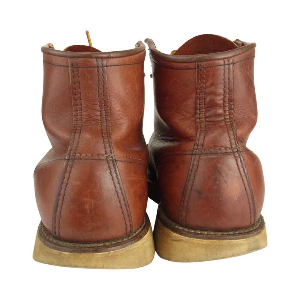 RED WING レッドウィング 半円犬タグ 875 アイリッシュセッター レースアップ ブーツ ブラウン系 8E【中古】