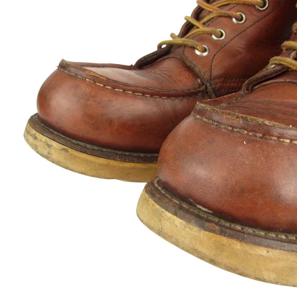 RED WING レッドウィング 半円犬タグ 875 アイリッシュセッター レースアップ ブーツ ブラウン系 8E【中古】